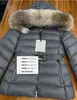 Designer donsjack voor dames riem parka's winter echt vossenbont hooded jas opstaande kraag merk snap