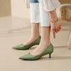 Сандалии Женщины Pums Spring Outum Cuze Work Shoy Slip-On Ladies Elegant Pum