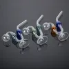 Wholesale Tobacco Glass Pyrex Oil Burner Pipes Unique Style Hotsale Smoke Pipes Colorful Smoking Hand Pipe SW121