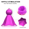 10 modes de Stimulation du mamelon, jouets sexy pour femmes, vibrateur de léchage, agrandissement du sein, point G Vaginal, masturbateur d'orgasme féminin