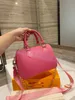 أعلى جودة حقيقية Leatheer Designerr أكياس Woemn Tote Travel Fashion Bag Bag Coussin محفظة رجالي الفاخرة نقشًا من الخيزران الأصلي حقيبة يد Hobo