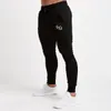 Calça de moletom masculino de oem mensagens de algodão Casual Casual Casual Pontas de partida impressa logotipo