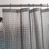 ハッピーツリーペヴァ3D半透明防水シャワーカーテンプラスチックバスルームカーテンウォーターキューブ3Dバスカーテン。 220517