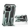 Moda Popular TPU PC Phone Caso Combo Combo Rugged Kickstand Helder Case para iPhone 14 13 12 11 Pro Max XR 8 7 Plus Cover