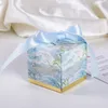 Theme Wedding Favors Candy Box Baby Souvenirs Gift with Ribbon Chocolate Paper Beautiful for Seven mode 220427