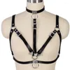 Cintos Sexy Bra oco lingerie fetiche de couro ajuste tiras de cintura tamanho feminino cinturão de cinto de bondage Festival de traje de fantasia