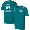 2022 Aston Martin T-Shirts F1 Formel 1 Team Rennwagen 3D Print Männer Frauen Sport Mode O-Neck T-Shirt Kinder Tees Tops Jersey