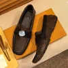 العلامة التجارية Black Rhinestone Men Dress Shoes Velvet Crystal Luxury Museer Moccasins Men's Loafers Office Party Flats Zapatos Hombre Eur 38-46
