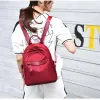 zaini designerfashion donna giovane donna zaino impermeabile ragazza college borsa da viaggio borsa da viaggio nero rosso mochilas