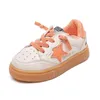 Crianças casuais sapatos de placa crianças primavera outono esportes tênis meninos meninas lazer sapatos bebê macio vaca muscular sola sapatos 220520