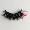 Colorful faux Mink Lashes Fake lashes False Eyelashes Fluffy Soft thick Lash Extension Make Up