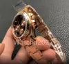 Herenhorloge BP Factory Roségoud Nieuwe V2-editie 116505 40 mm keramische ring Automatisch mechanisch opwinden Lichtgevende saffier wijzerplaat Waterdicht luxe horloge