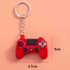 DIY Diverse nyckelring bilspegel tillbehör spelmaskin nyckelring nyckelring söt gamepad joystick nyckel kedja bil hängande AA220318