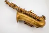 Alta qualidade VI Alto Saxofone EB Tune Instrumento musical profissional de cobre antigo com acessórios de caixa5398856