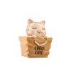 Decorative Objects & Figurines 4 shaking head cat hand model cartoon cute bag kitten doll toy car car ornaments