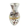 Vasos de vasos de estilo clássico Vasos cobertos de decoração de decoração de casa Material de vidro Profissional Durável