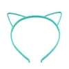 Niedliche Baby-Katzenohren-Stirnband zum Waschen des Gesichts, Kunststoffharz, für Kinder und Mädchen, koreanischer Haarschmuck, 0 34xt E3