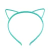 Cute Baby Cat Ears Fascia per lavare il viso Resina plastica Kids Girls Accessori per capelli coreani 0 34xt E3