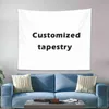 Customized Tapestry Boho Mandala Wall Rugs Witchcraft Wall Rugs Print Your Photo Hippie Wall Hanging Blanket Carpet J220804