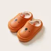 Slipper Girl Slippers родительский ребенок хлопковые дети осень ребенок зимняя крытая тепло