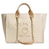 Designer Avondtassen Luxe Tote Handtas Parel BrandCH Letter CC Dames Canvas Handtas Label Rugzak Dames Strandhandtassen Portemonnee Dames Kleine Rugzakken Dl54