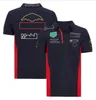 F1 racemodel kleding tij merk team Perez vest POLO shirt polyester sneldrogend motorrijpak met de sa