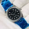 Professional Superclone Datejust Luxury Mens Mechanical Watch Automatic Log har svart lysande tabell RZ1954