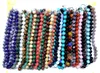 Hänge halsband naturliga sten turkoisar kvarts kristall aventurin lapis tiger ögonboll för diy smycken tillverkning halsband tillbehör a29pen