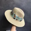 Projektant damski kapelusz słomkowy moda wszechstronne kapelusze z rondem luksusowe plecione podróże wyścigi konne czapki przeciwsłoneczne wysokiej jakości czapka z daszkiem kapelusz typu Bucket