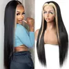 30 polegadas novas listras de gambá peruca preta loira hd renda peruca frontal Human Human Wigs 13x4 13x6 5x5 4x4 Faixas de bandeira corporal reta para mulheres