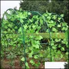 أدوات حديقة أخرى المنزل 5M 10M نباتات تسلق شبكة Trellis trellis ting pea for Bean Fruits Feathables Climbi 220602 Drop Delivery 2021 Byks