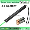 Escola de Office de Ponteiro de Ponteiro Laser Empresa Business Industrial de alta qualidade AA Bateria portátil Astronomia Power 5MW Green Tactical Pen Lazer Vis