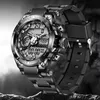 LIGE Men Military Watch Top Brand 50m Waterproof Wristwatch LED Alarm Clock Sport Watch Male relogios masculino Sport Watch Men 220623