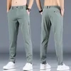 Brand Summer Mens Casual Pants Men Slim Fit Work Elastic Waist Jogger Pant Outdoor Long Trousers Sweatpants Male Plus Size 38 220704