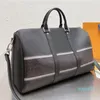 Designertaschen Schulterhandtaschen Tragetasche mit großem Fassungsvermögen Reise-Fitnesstasche Klassischer Druck Herren- und Damenmode von der Straße Zweifarbig