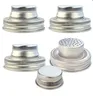 Stainless Steel Mason Jar Shaker Lids Caps for Cocktail Flour Mix Spices Sugar Salt Peppers Kitchen Tools FY4970