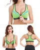 SEXYWG Cremallera Deporte Sujetador Yoga Camisa Mujeres Deportes Top A prueba de golpes Camisetas sin mangas Cultivo Sexy Push Up Brassiere BH Ropa deportiva Chaleco atlético 220511