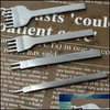 Artisanat Outils Arts Artisanat Cadeaux Maison Jardin 4 Pcs Acier Blanc Chop Punch Suture Outil Bricolage Cuir Poinçonnage Maroquinerie Artisanat Couture Acce