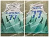 2022 Новые мужчины 2021 Hot Slovenia Luka Doncic #77 баскетбольные майки Blue Unicersidad Europea #7 Мадридские белые майки сшитые рубашки S-XXL