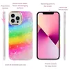 Роскошные Bling Glitther Tpu Case Face Gradient Rainbow Conch Shell Imd с покрытием камеры рама камеры Блокирующие Золото. Окаллоточная для IPHON8107482