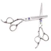 Linkerhand professionele kappers schaar 5.5 "Purple Dragon Japanse 440c 8002 # Dunning Shears Snijden Haar 220317