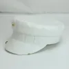 Eenvoudig borduurwerk RB Hat Dames Men Street Fashion Style Sboy hoeden Zwarte Beretten Flat Top Caps Men Drop Ship Cap 220511