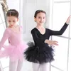 Filles Robe Enfants de Pettiskirt Belle Bébé Dentelle Ballet Enfants Tulle Tutu Sans Manches Gilet Vestidos es 220422