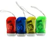 Neue tragbare 3 LED Dynamo Wind Up Taschenlampe Taschenlampe Handpresse Kurbel NR Camping Schnelle DHL Ship9721462