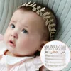 Accessori per capelli Fascia per capelli morbida e adorabile Fascia per capelli Turbante per bambini Nati Copricapo per bambini Fiore per bambina Regali carini BattesimoCapelli