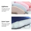 Party Favor Moft Portable Eye Mask Silk Snabb Sleep Cover Shade Patch Women Män