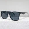 Nuovi maschi di tendenza da uomo designer di lusso occhiali da sole SPR 55 Triangle Frame Triangle Design Classic Simple senza tempo Outing Beach con scatola originale