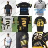 Uf CeoMit # 2 Johnny Manziel Hamilton Tiger Cats Custom Jersey 2018 New Style Mens Womens Youth 100% Stitched Embroidery s Maglie Nero Bianco
