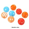 Cat Toys Throwing Balls Interaktion Pet Products Funny Hollow Training Bell Toy Teaser Chewing Scratch Rattle Random Colorcat
