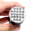 395nm roxo 21LED 21 LED UV Ultra Violet Lanterna Tocha Lâmpada Luz Mini portátil UV Flash Light para lâmpadas invisíveis com luz ultravioleta